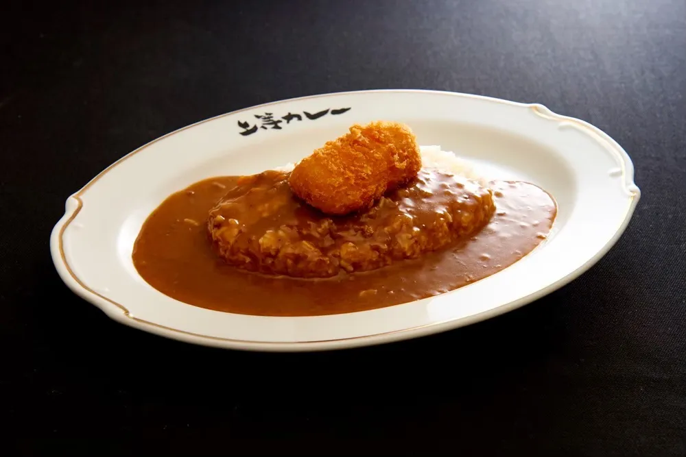 カニクリームコロッケカレー